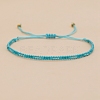 Bohemian Style Seed Braided Bead Bracelet PW-WG75BE1-07-1