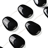 Natural Black Onyx(Dyed & Heated) Beads Strand G-NH0019-E01-01-1