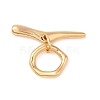 Brass Toggle Clasps KK-M270-02G-1