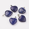 Natural Dyed Lapis Lazuli Pendants LS-G-G956-B07-FF-1