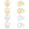 304 Stainless Steel Cuff Ring Findings FIND-UN0003-47A-1