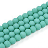 Opaque Glass Beads Strands GLAA-T032-P6mm-MD12-1