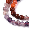 Natural & Synthetic Mixed Gemstone Beads Strands G-D080-A01-02-10-3