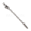 304 Stainless Steel Ends with Chains FIND-JF00169-2