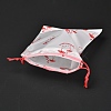 Plastic Frosted Drawstring Bags ABAG-M003-01A-02-4