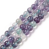 Natural Fluorite Beads Strands X-G-B038-C01-1