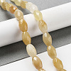 Natural Topaz Jade Beads Strands G-P520-C13-01-2