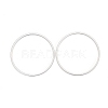 Brass Linking Rings KK-Y003-03H-S-2
