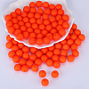 Round Silicone Focal Beads X-SI-JX0046A-08-1