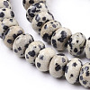 Natural Dalmatian Jasper Beads Strands LS-G-O162-02-5x8mm-3