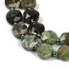 Natural Green Opal Beads Strands G-C116-A78-01-4