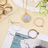 80Pcs 4 Colors Zinc Alloy Pendants FIND-CA0008-82-5