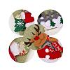 4Pcs Cloth Christmas Stockings Sets JX066A-3