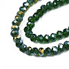 Electroplate Glass Beads Strands EGLA-A044-T2mm-B24-3