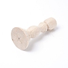 Natural Wood Candle Holders DJEW-WH0033-14-2