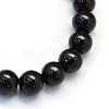 Baking Painted Pearlized Glass Pearl Round Bead Strands HY-Q003-12mm-80-2