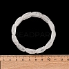 Natural Quartz Crystal Bead Stretch Bracelets for Women Men BJEW-C097-02A-14-3