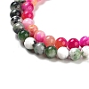 Natural Persian Jade Beads Strands G-D434-6mm-M-3