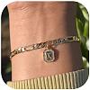 304 Stainless Steel Crystal Rhinestone Charm Bracelets FS-WG4E3AB-18-1