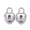Non-Tarnish 304 Stainless Steel Pendants STAS-F249-22P-02-1