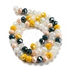 Glass Beads Strands EGLA-A034-M8mm-38-3