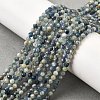 Natural Kyanite/Cyanite/Disthene Beads Strands G-G259-D05-3mm-1