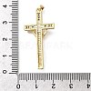 Brass Micro Pave Cubic Zirconia Pendants KK-P336-33G-3