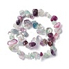 20Pcs Natural Fluorite Beads G-FS0001-57-3