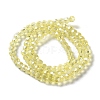 Electroplate Glass Bead Strands LS-EGLA-R015-4mm-26-4