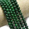 Natural Malaysia Jade Beads Strands G-L645-A01-4mm-17-3