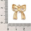Rack Plating Alloy Enamel Pendants ENAM-S021-04G-F-3