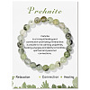 Synthetic Prehnite Beaded Stretch Bracelets PW-WG7FE75-12-1-1