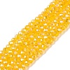 Electroplate Glass Beads Strands EGLA-A044-T2mm-B05-1