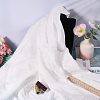 Floral Embroidered Cotton Fabric DIY-WH0786-55-5