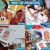 MAYJOYDIY US 1Pc PET Hollow Out Drawing Painting Stencils DIY-MA0004-61A-01-6