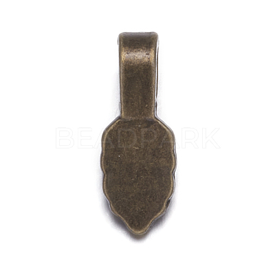 Tibetan Style Pendant Bails MAB3357Y-1