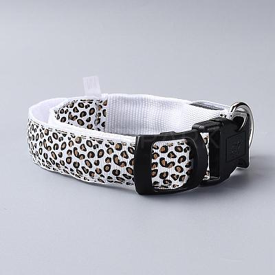 Adjustable Polyester LED Dog Collar MP-H001-A16-1