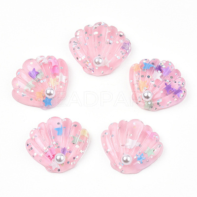 Resin Cabochons CRES-T007-15E-1