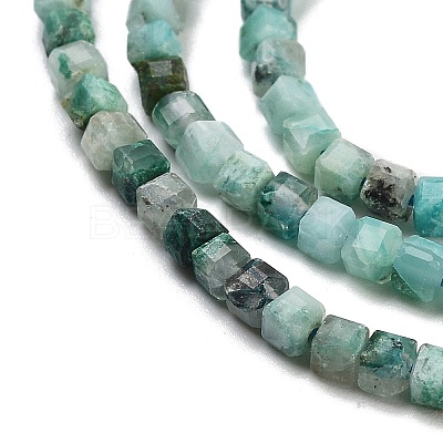 Natural Chrysocolla Beads Strands G-H042-B29-01-1