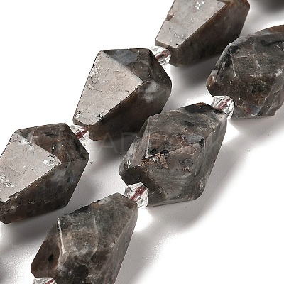 Natural Fluorescent Syenite Rock(Glow under UV Light) Beads Strands G-NH0005-B08-01-1