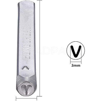 Iron Seal Stamps AJEW-BC0005-50-1