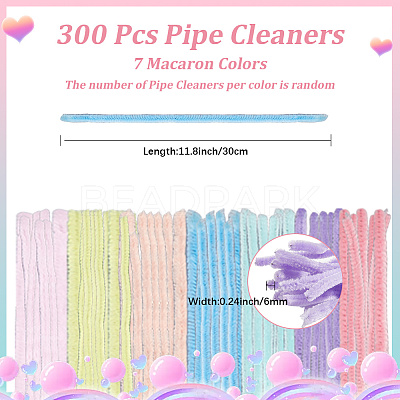 7 Colors DIY Plush Sticks FIND-WH20019-101D-1