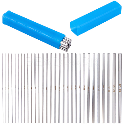 30Pcs 304 Stainless Steel Sticks TOOL-SC0001-88-1