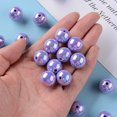 Opaque Acrylic Beads MACR-S370-D16mm-SS2114-1