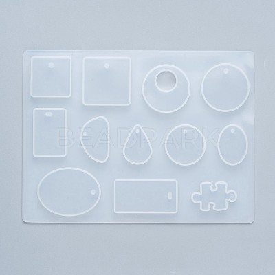 DIY Pendant Silicone Molds X-AJEW-P041-02-1