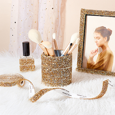 Self Adhesive Rhinestone Tape DIY-WH0386-33-1
