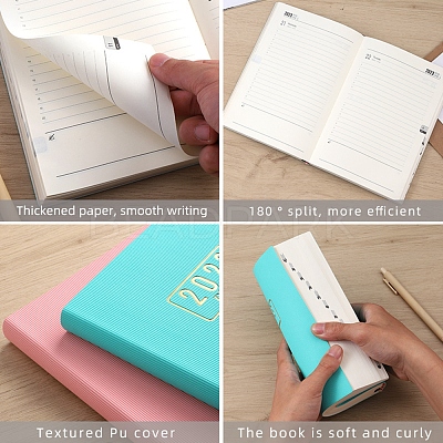 2023 Notebook with 12 Month Tabs LS-AJEW-A043-01B-1