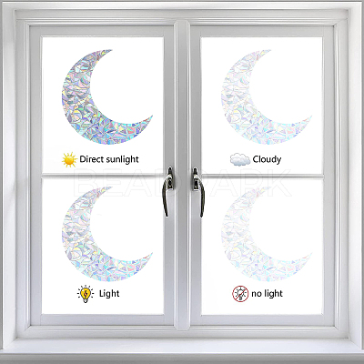 Waterproof PVC Laser No-Glue Stickers DIY-WH0304-221J-1