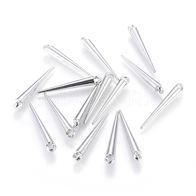 Tibetan Style Alloy Spike Pendants LS-TIBEP-A16461-P-NR-1