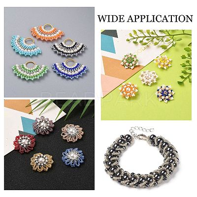 Special Coated Nylon Beading Threads for Seed Beads OCOR-R038-11-1
